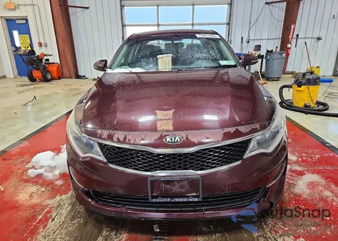 2016 Kia Optima Lx z USA, uszkodzony, nr VIN 5XXGT4L19GG029961